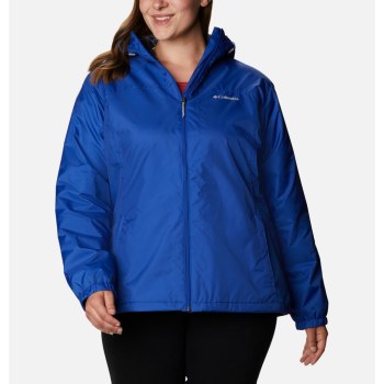 Columbia Switchback Sherpa Lined Plus Size, Chamarras Azules Para Mujer | 068921-SOC